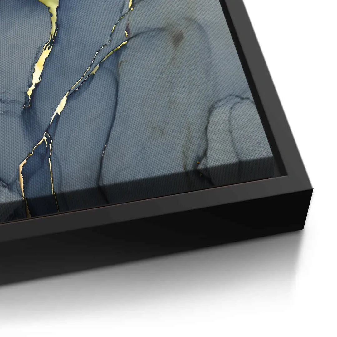 Midnight Marble - Canvas - Jasmineart.ae