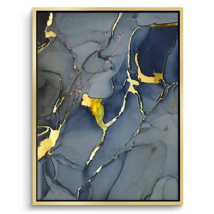 Midnight Marble - Canvas