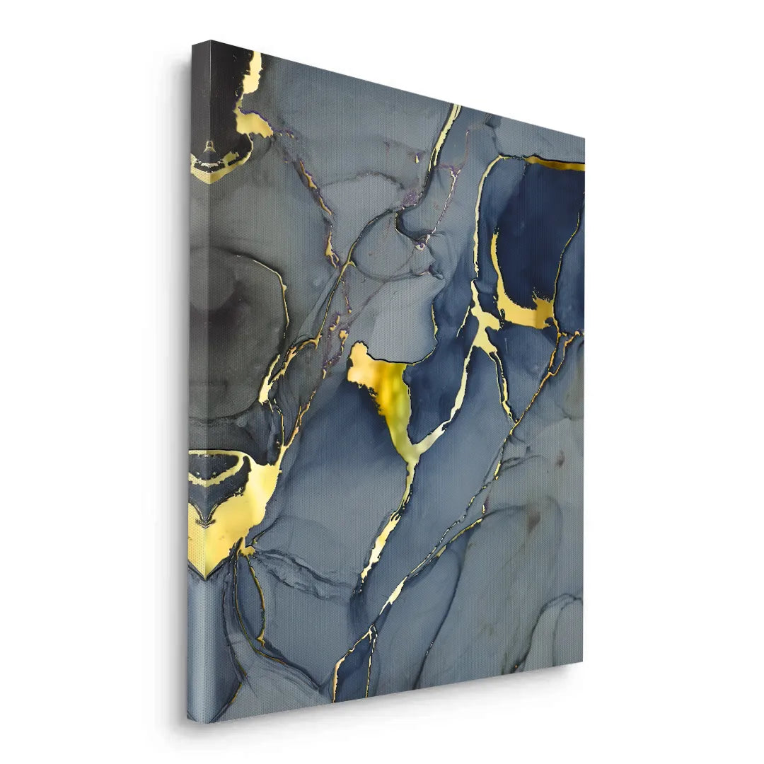 Midnight Marble - Canvas - Jasmineart.ae
