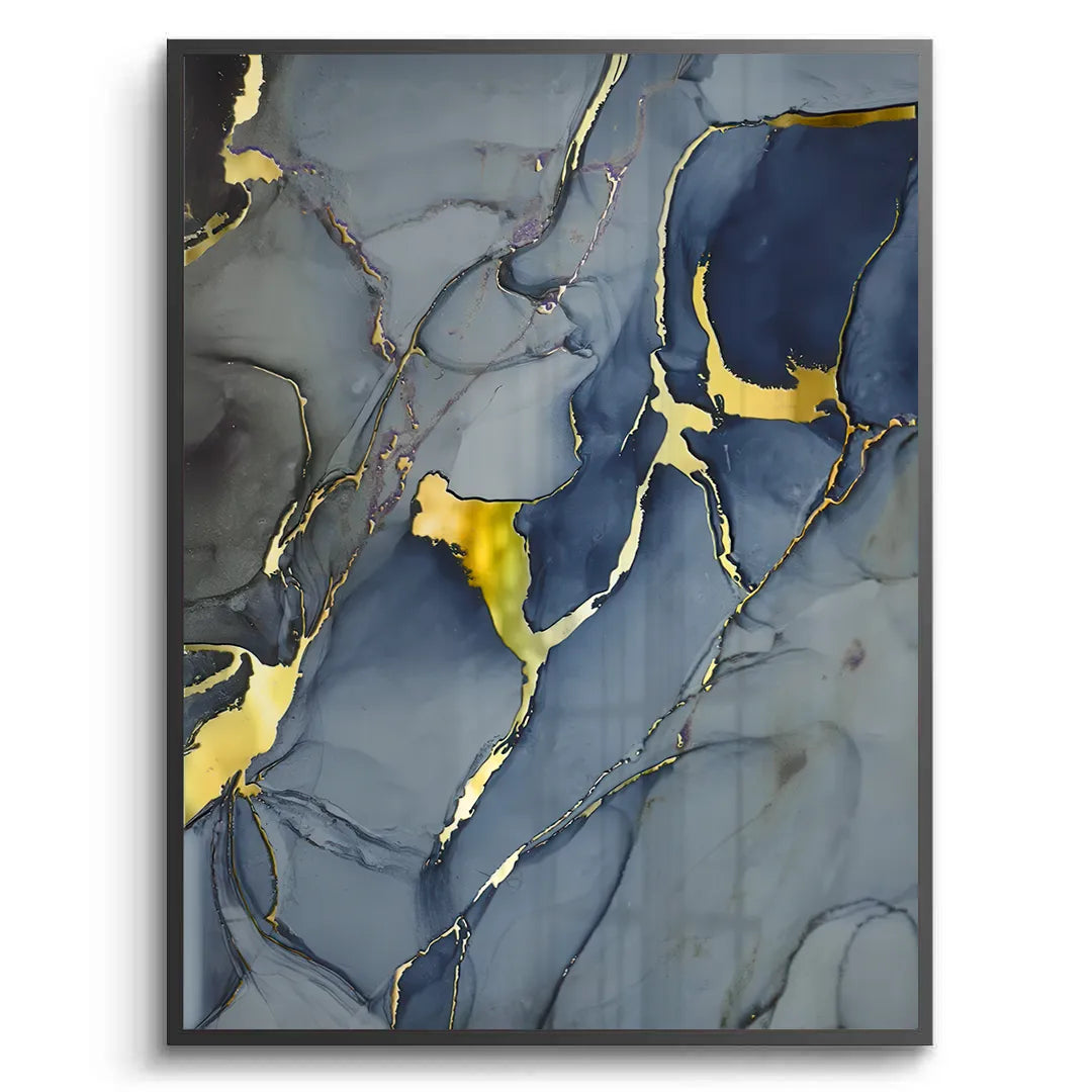 Midnight Marble - Fine Art - Jasmineart.ae