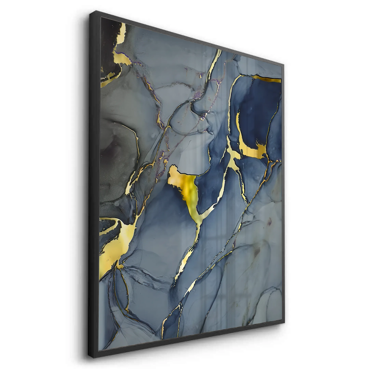 Midnight Marble - Fine Art - Jasmineart.ae
