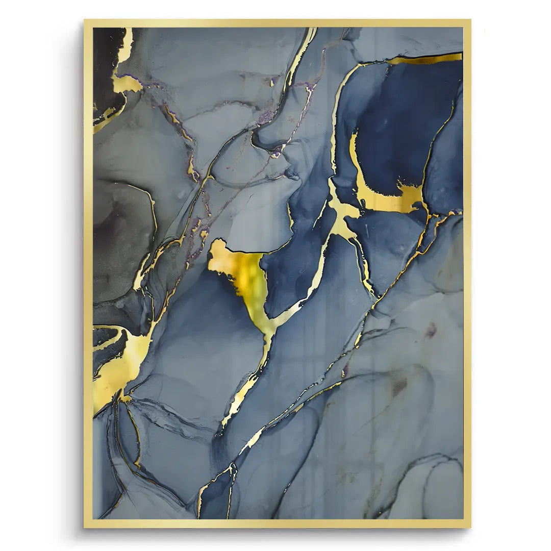 Midnight Marble - Fine Art - Jasmineart.ae