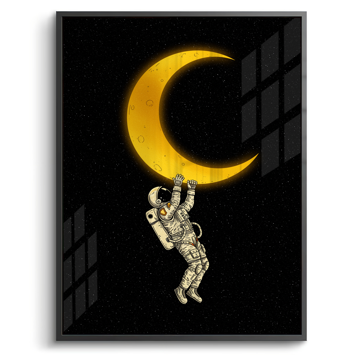 Midnight Orbit - Acrylic - Jasmineart.ae