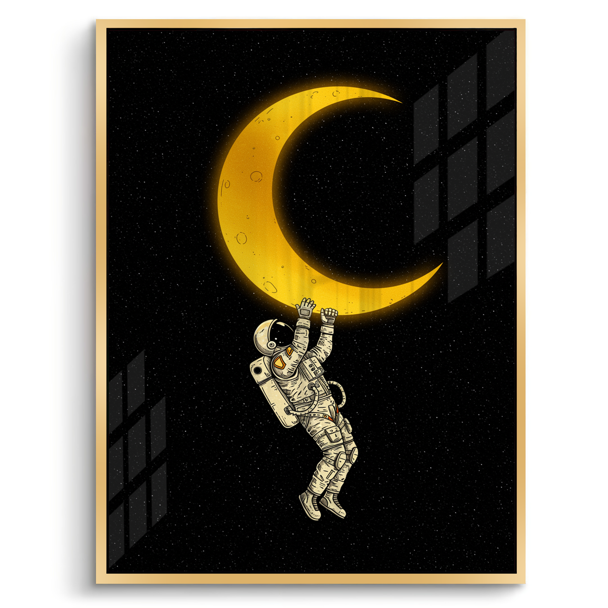 Midnight Orbit - Acrylic - Jasmineart.ae