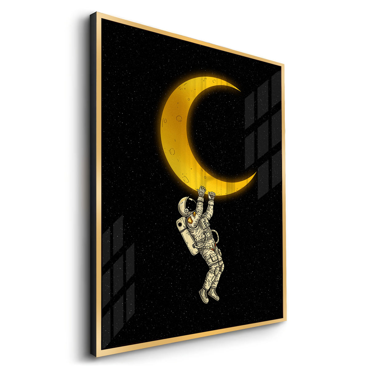 Midnight Orbit - Acrylic - Jasmineart.ae