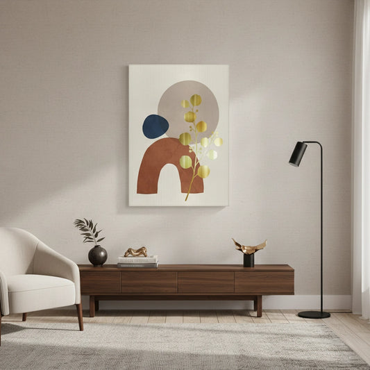 Midnight & Ochre - Canvas