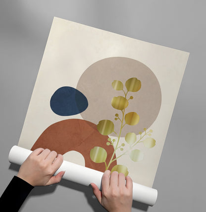 Midnight & Ochre - Poster