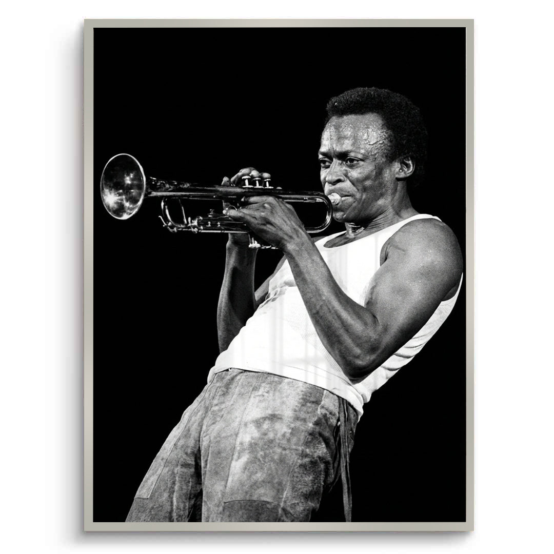 2Miles Davis Iconic Trumpet Solo - Fine Art