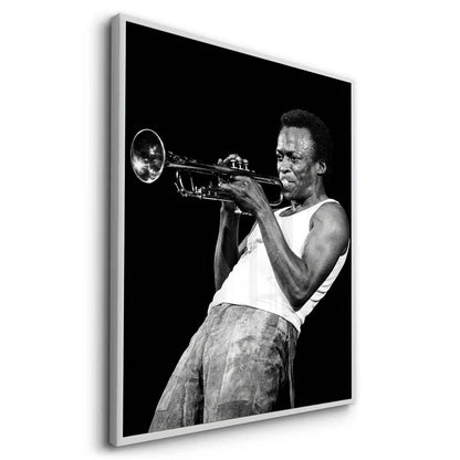Miles Davis Iconic Trumpet Solo - Fine Art