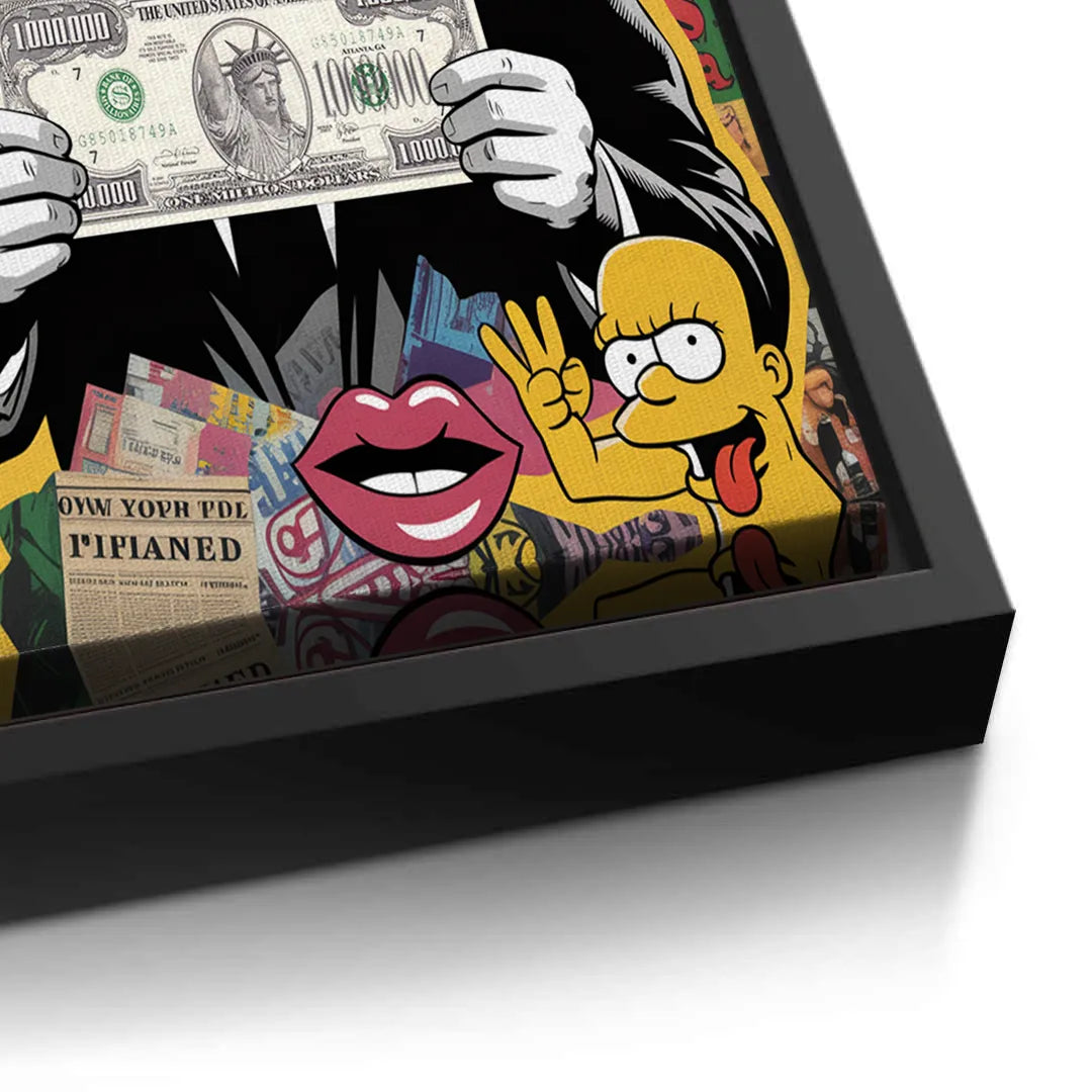 Million Dollar Smile - Canvas - Jasmineart.ae