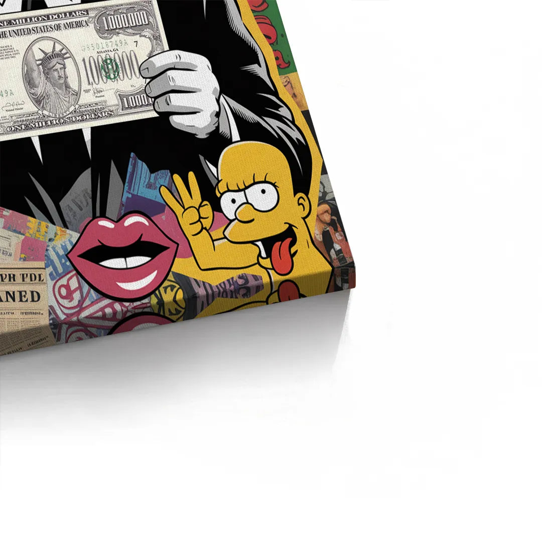 2Million Dollar Smile - Canvas