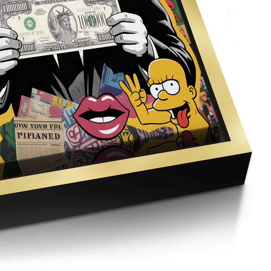 Million Dollar Smile - Canvas - Jasmineart.ae