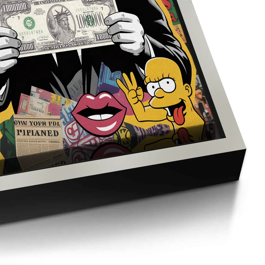 Million Dollar Smile - Canvas - Jasmineart.ae