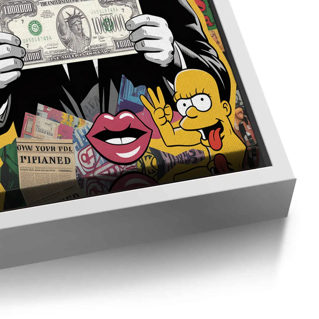 Million Dollar Smile - Canvas - Jasmineart.ae