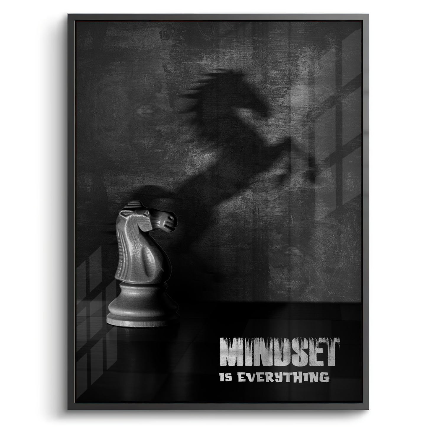 2Mindset is everything - Acrylic