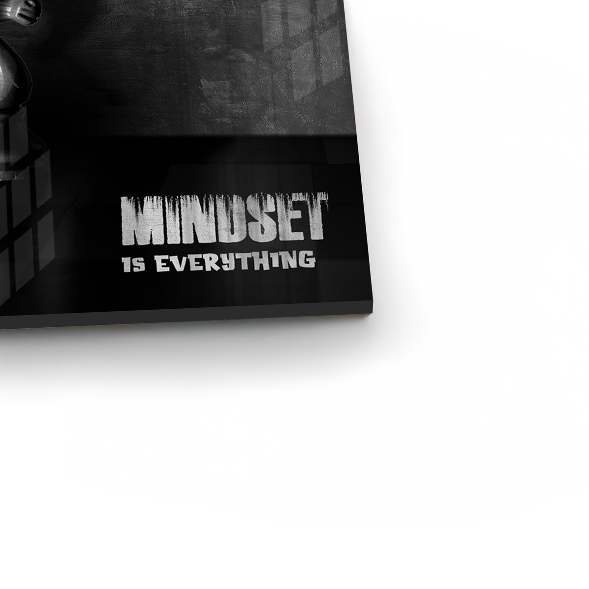 Mindset is everything - Acrylic - Jasmineart.ae