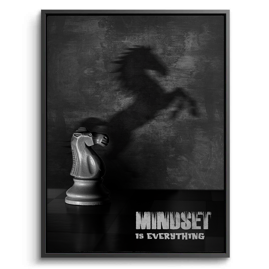 Mindset is everything - Canvas - Jasmineart.ae