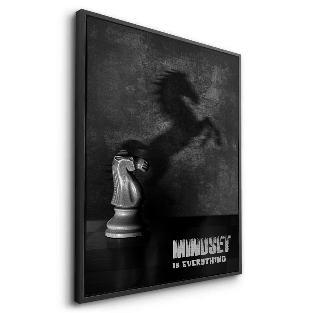 Mindset is everything - Canvas - Jasmineart.ae
