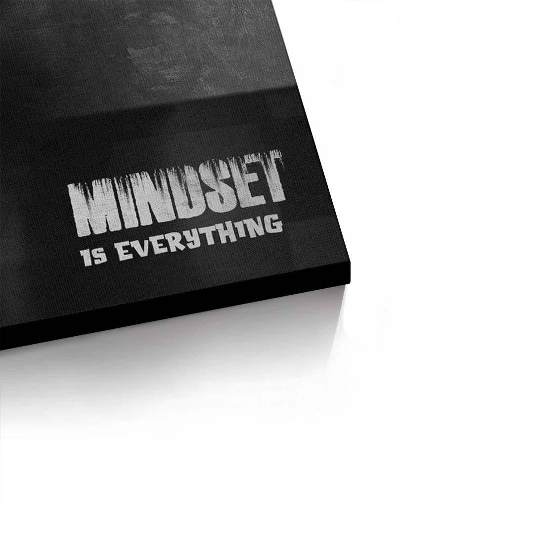 Mindset is everything - Canvas - Jasmineart.ae