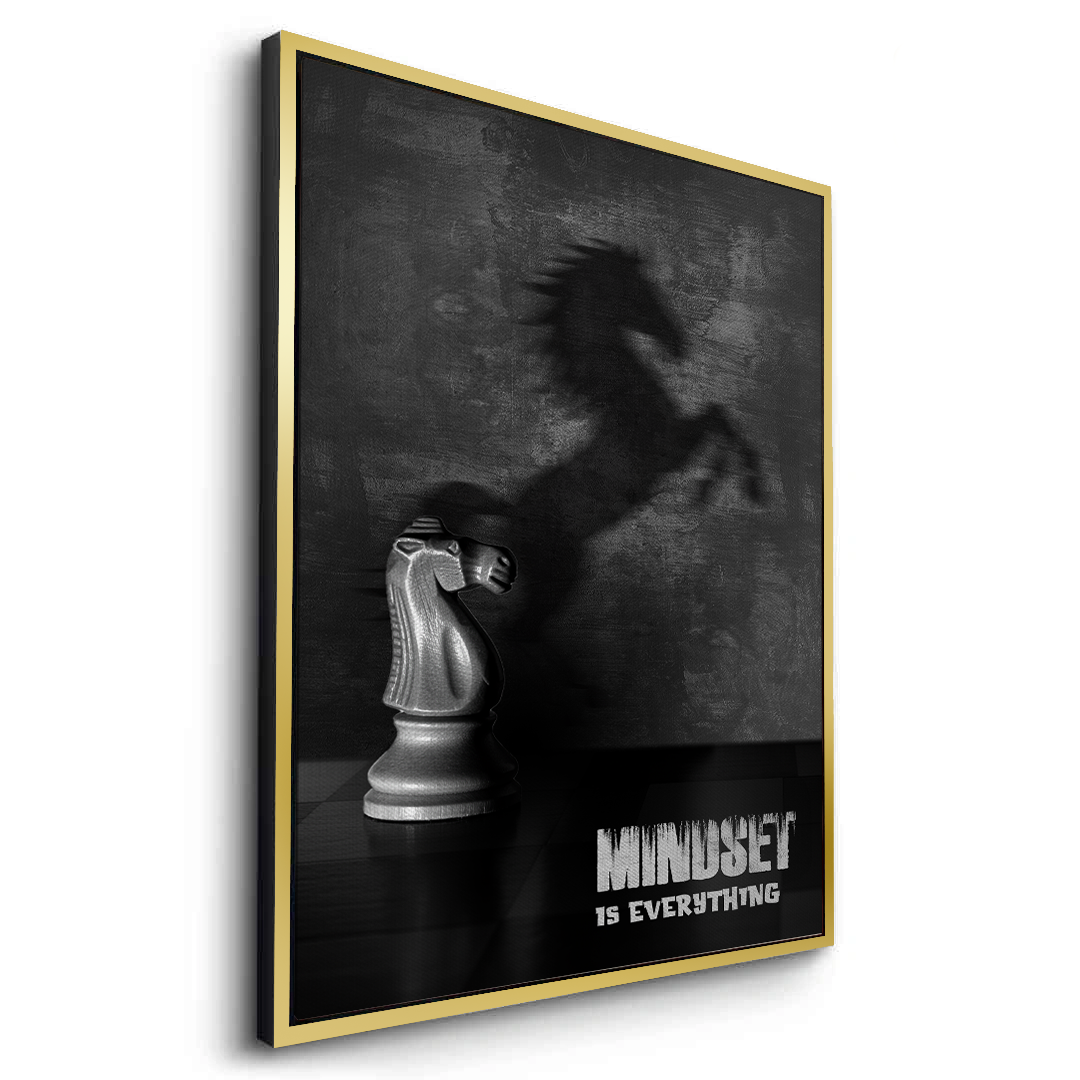 Mindset is everything - Canvas - Jasmineart.ae