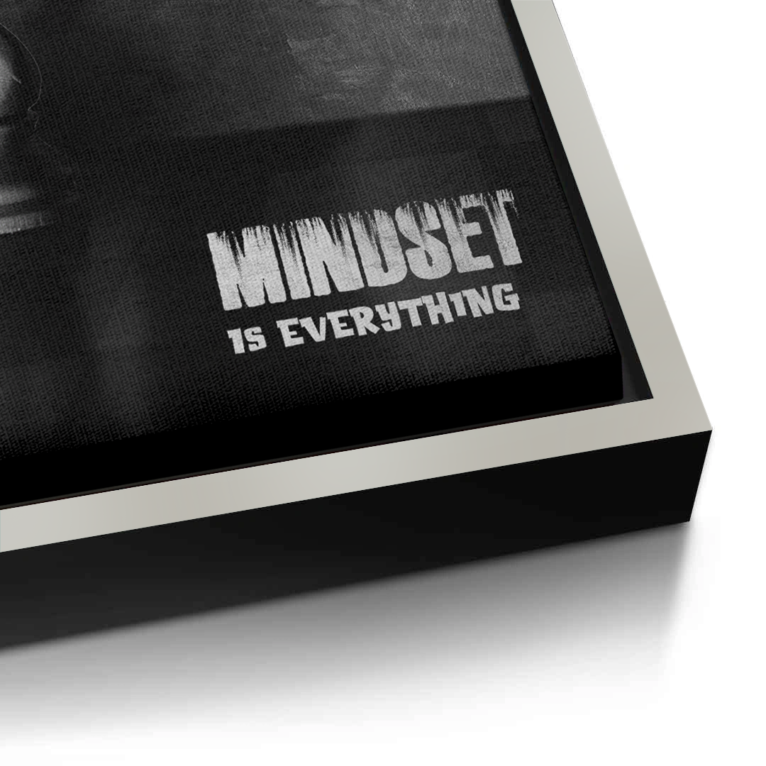 Mindset is everything - Canvas - Jasmineart.ae