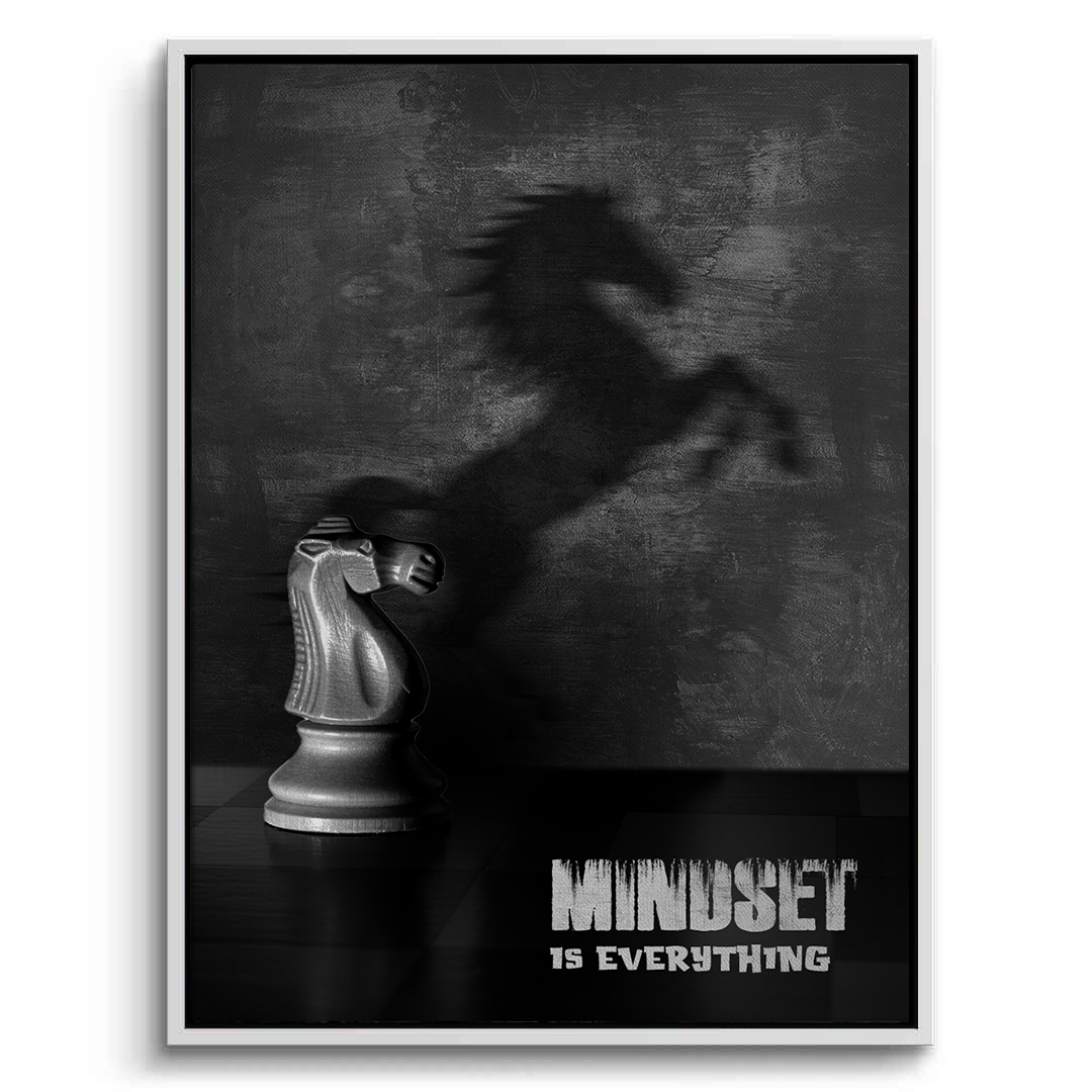 Mindset is everything - Canvas - Jasmineart.ae