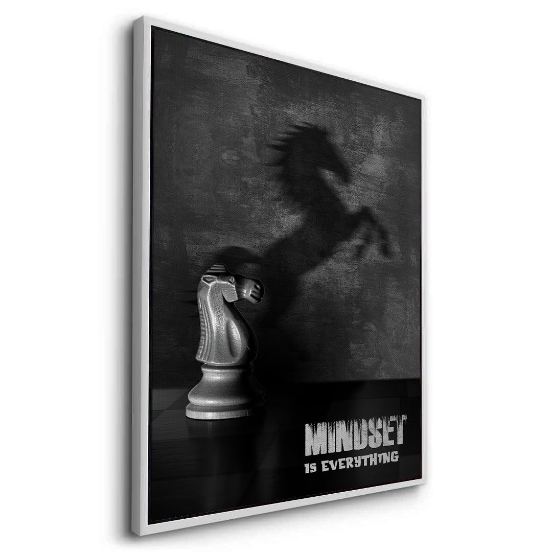 Mindset is everything - Canvas - Jasmineart.ae