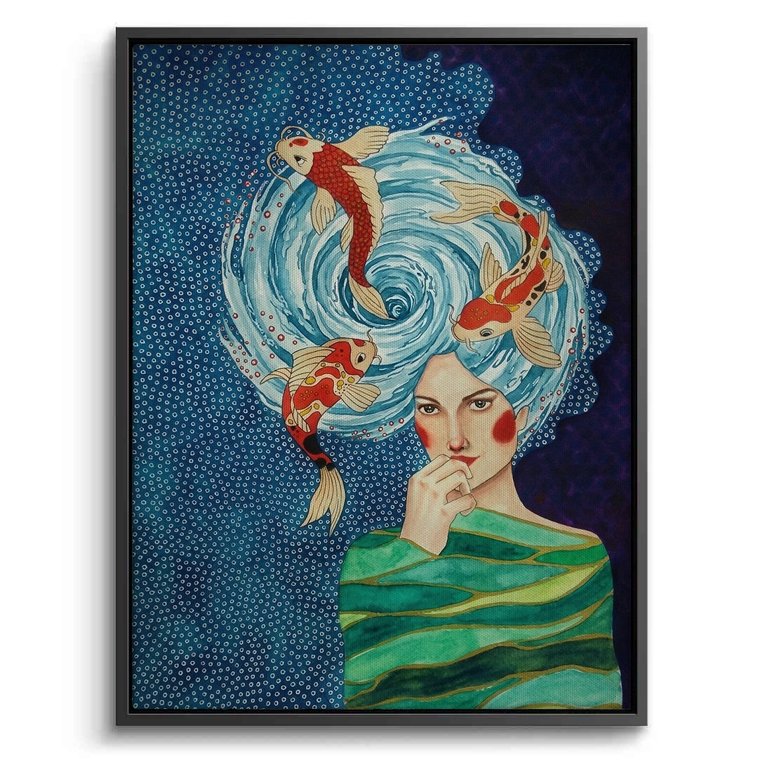 2Minds of Koi - Canvas