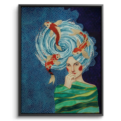 Minds of Koi - Canvas