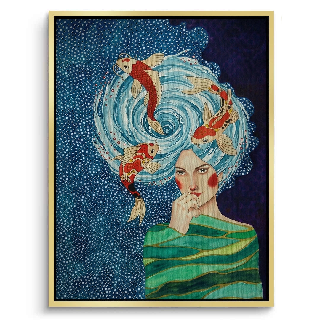 2Minds of Koi - Canvas