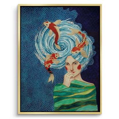 Minds of Koi - Canvas