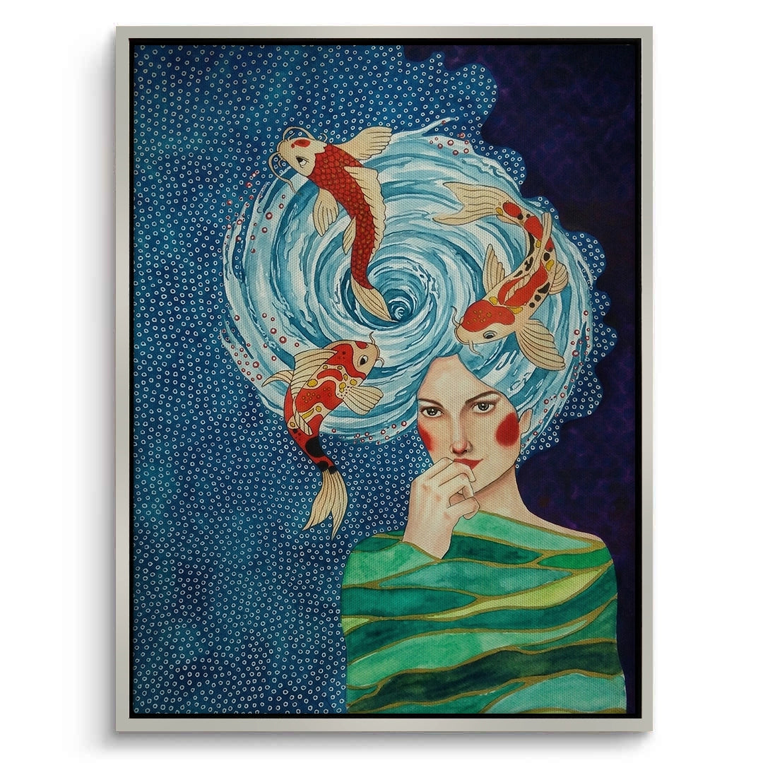 2Minds of Koi - Canvas