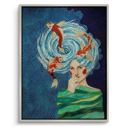 Minds of Koi - Canvas