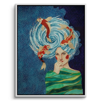Minds of Koi - Canvas