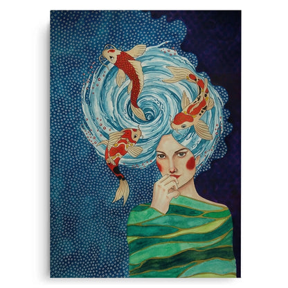Minds of Koi - Canvas