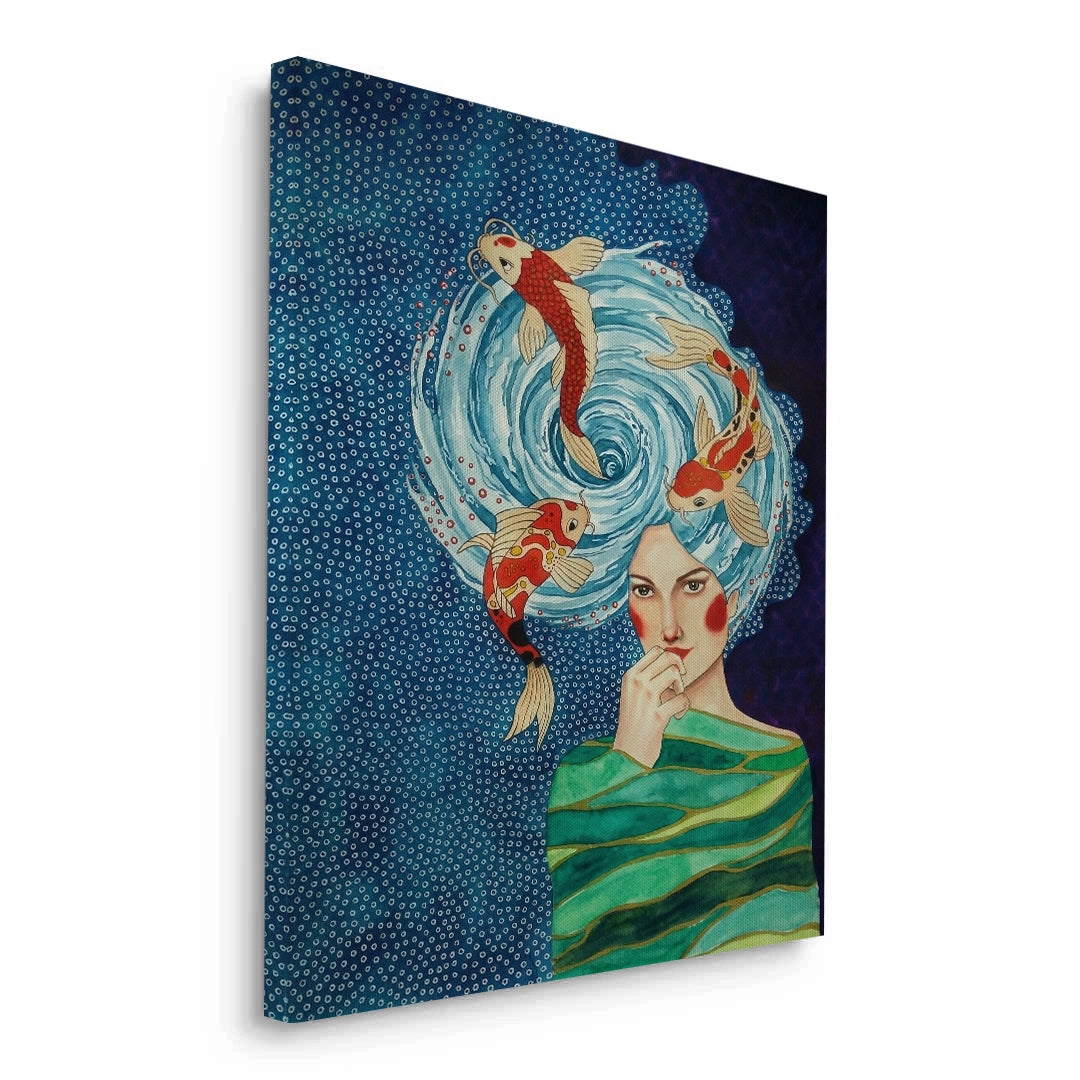 2Minds of Koi - Canvas