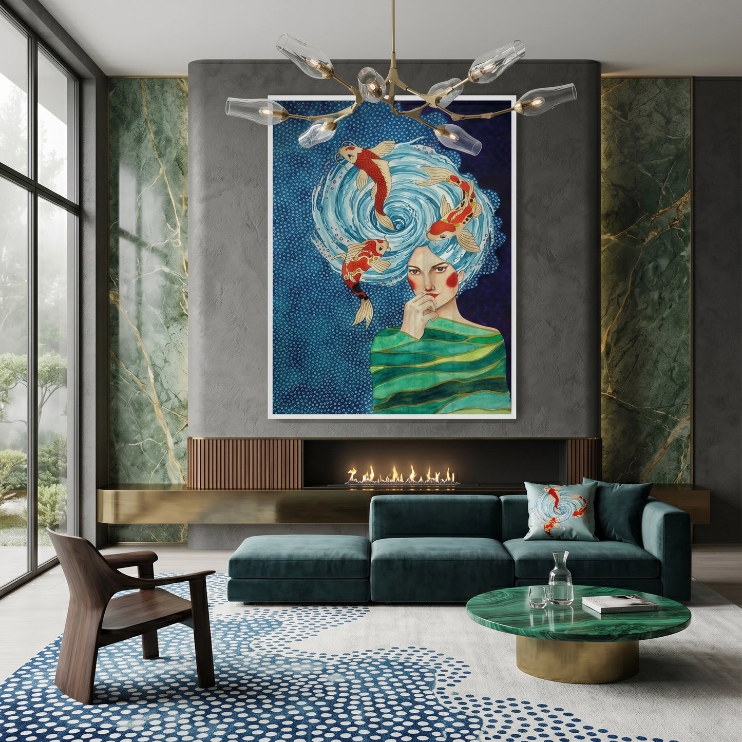 2Minds of Koi - Fine Art