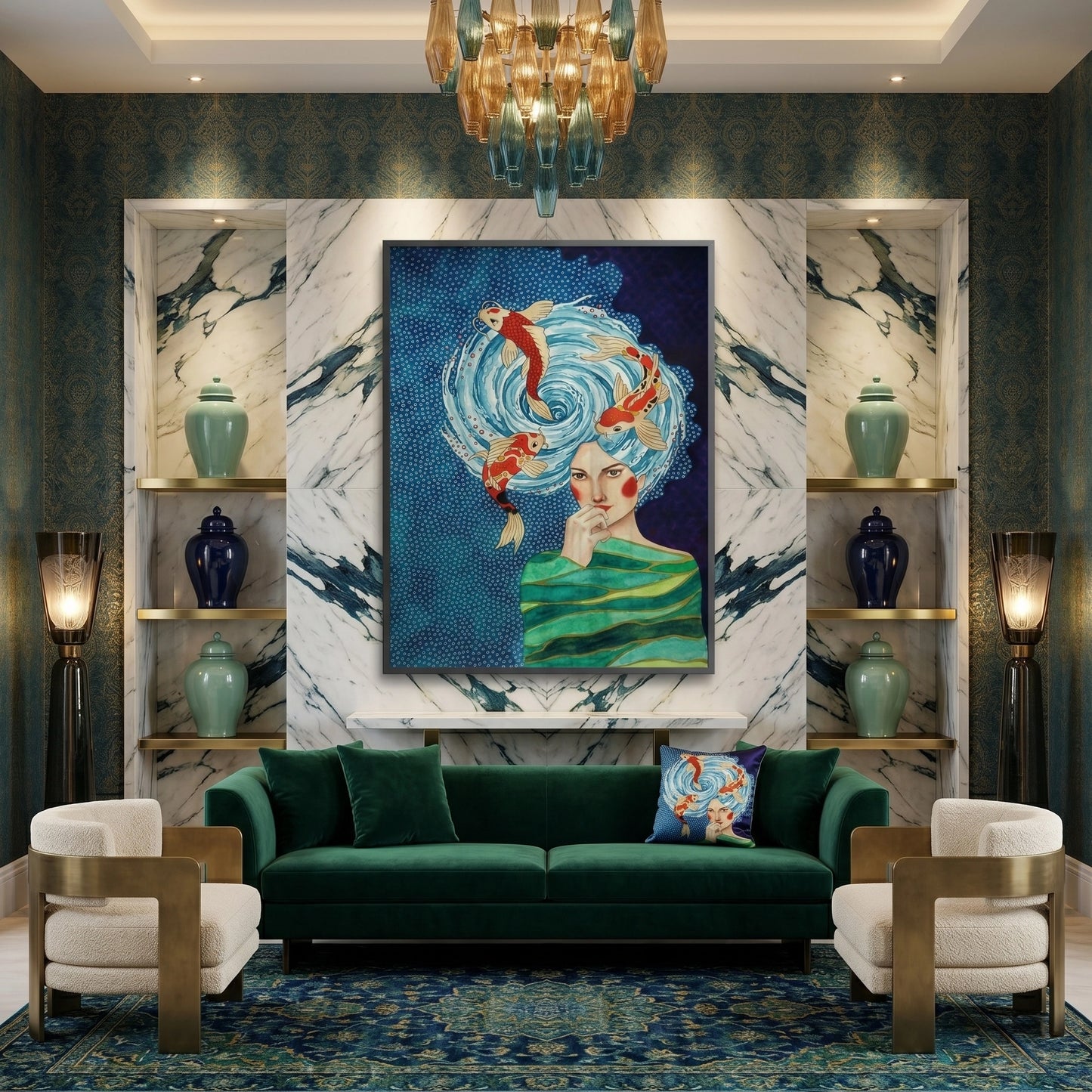 2Minds of Koi - Fine Art
