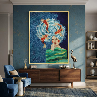 Minds of Koi - Fine Art