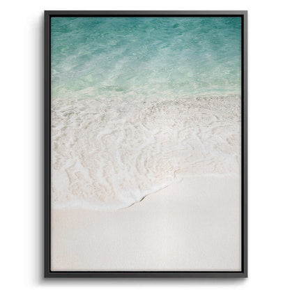 Minimalist Aqua Seafoam - Canvas