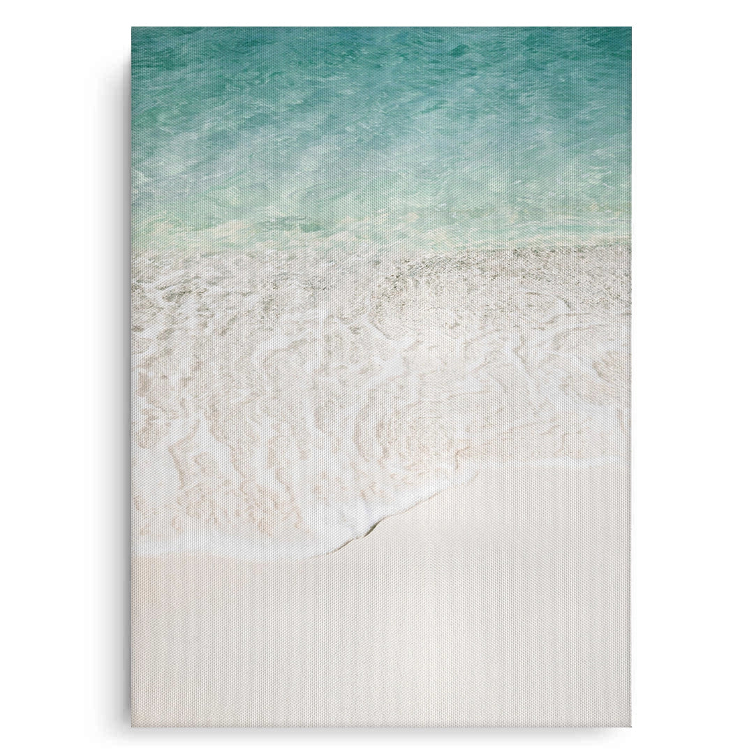 2Minimalist Aqua Seafoam - Canvas
