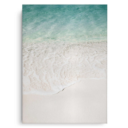 Minimalist Aqua Seafoam - Canvas