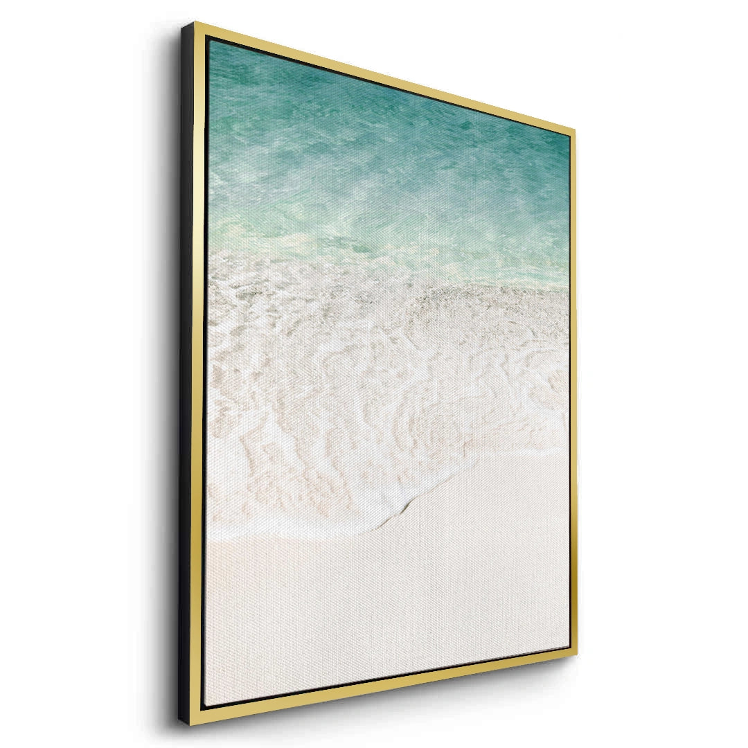 2Minimalist Aqua Seafoam - Canvas
