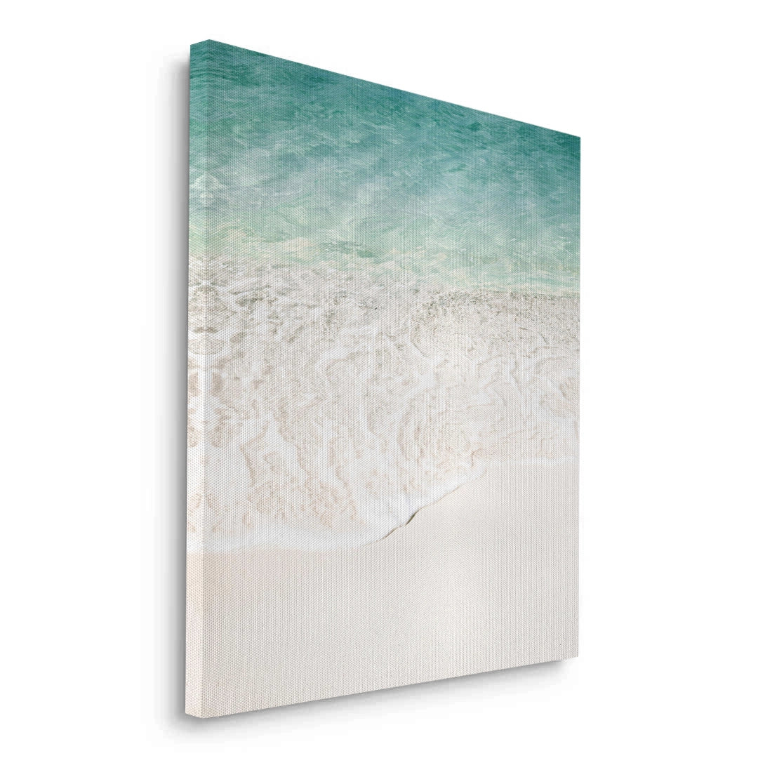 2Minimalist Aqua Seafoam - Canvas