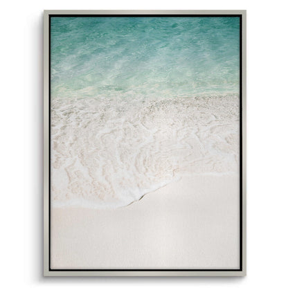 Minimalist Aqua Seafoam - Canvas