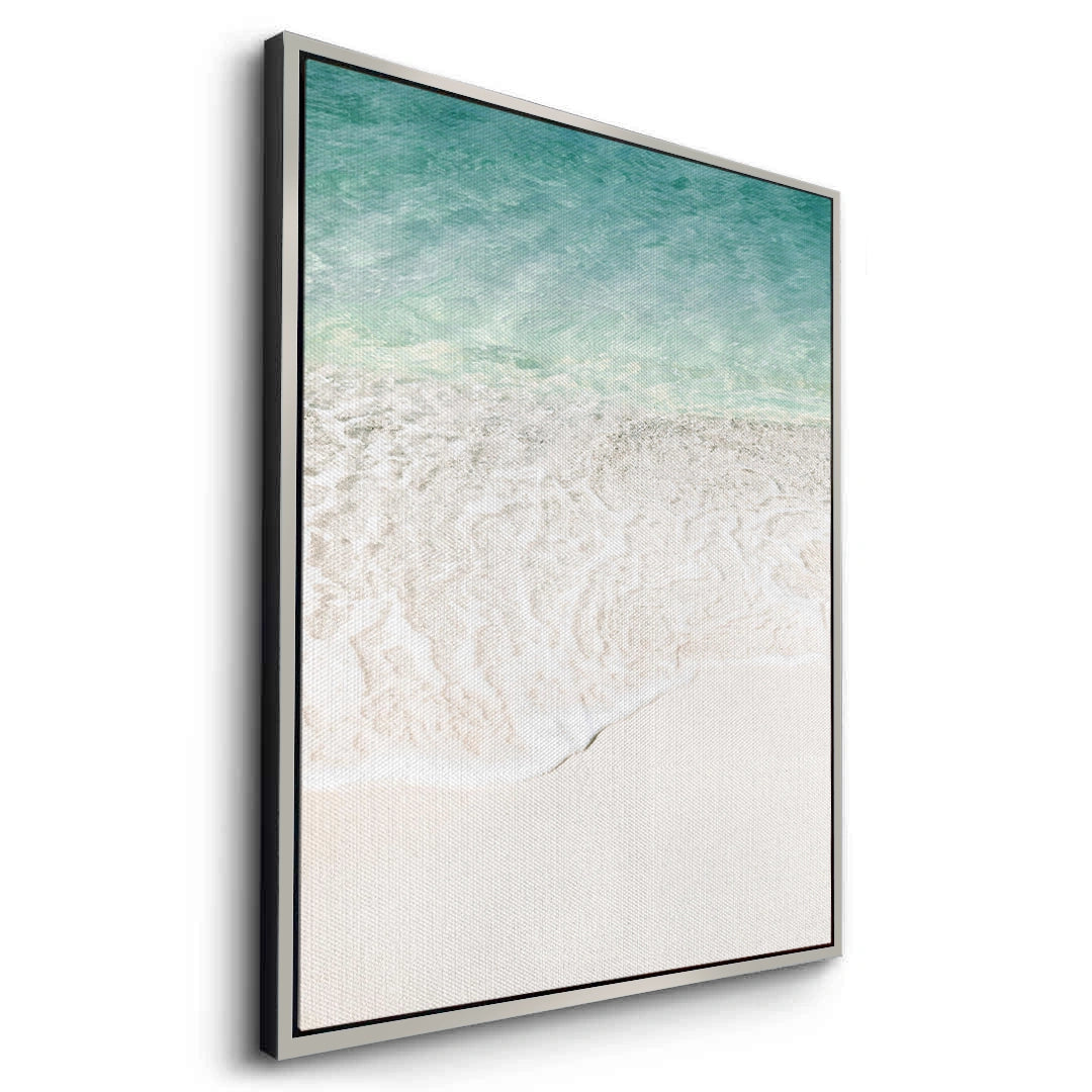 2Minimalist Aqua Seafoam - Canvas