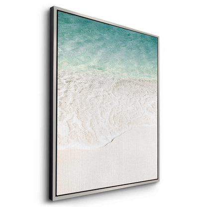 Minimalist Aqua Seafoam - Canvas