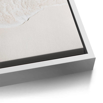 Minimalist Aqua Seafoam - Canvas