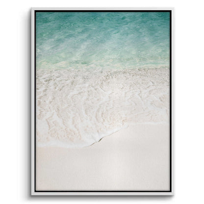 Minimalist Aqua Seafoam - Canvas