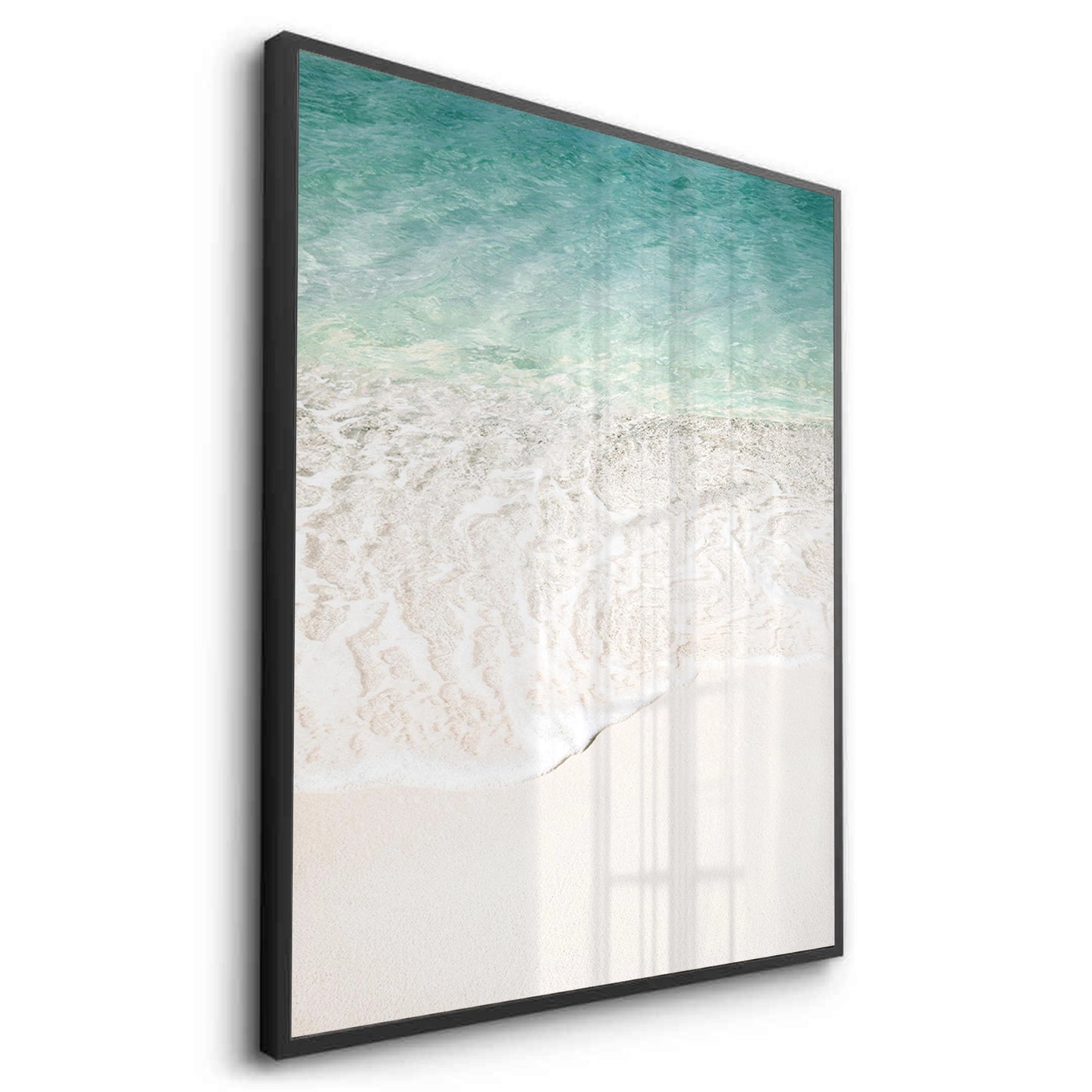 2Minimalist Aqua Seafoam - Fine Art